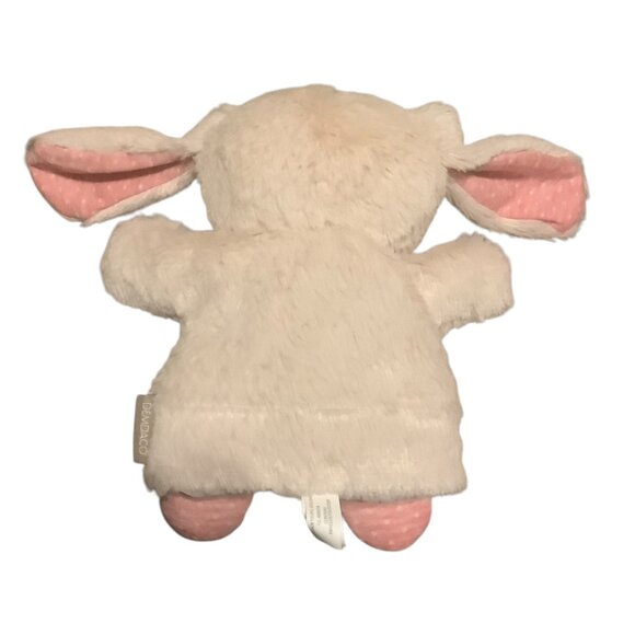 Demdaco Pat-A-Cake Puppy Plush Bunny Toy With Soft Book For Babies - Picture 7 of 9